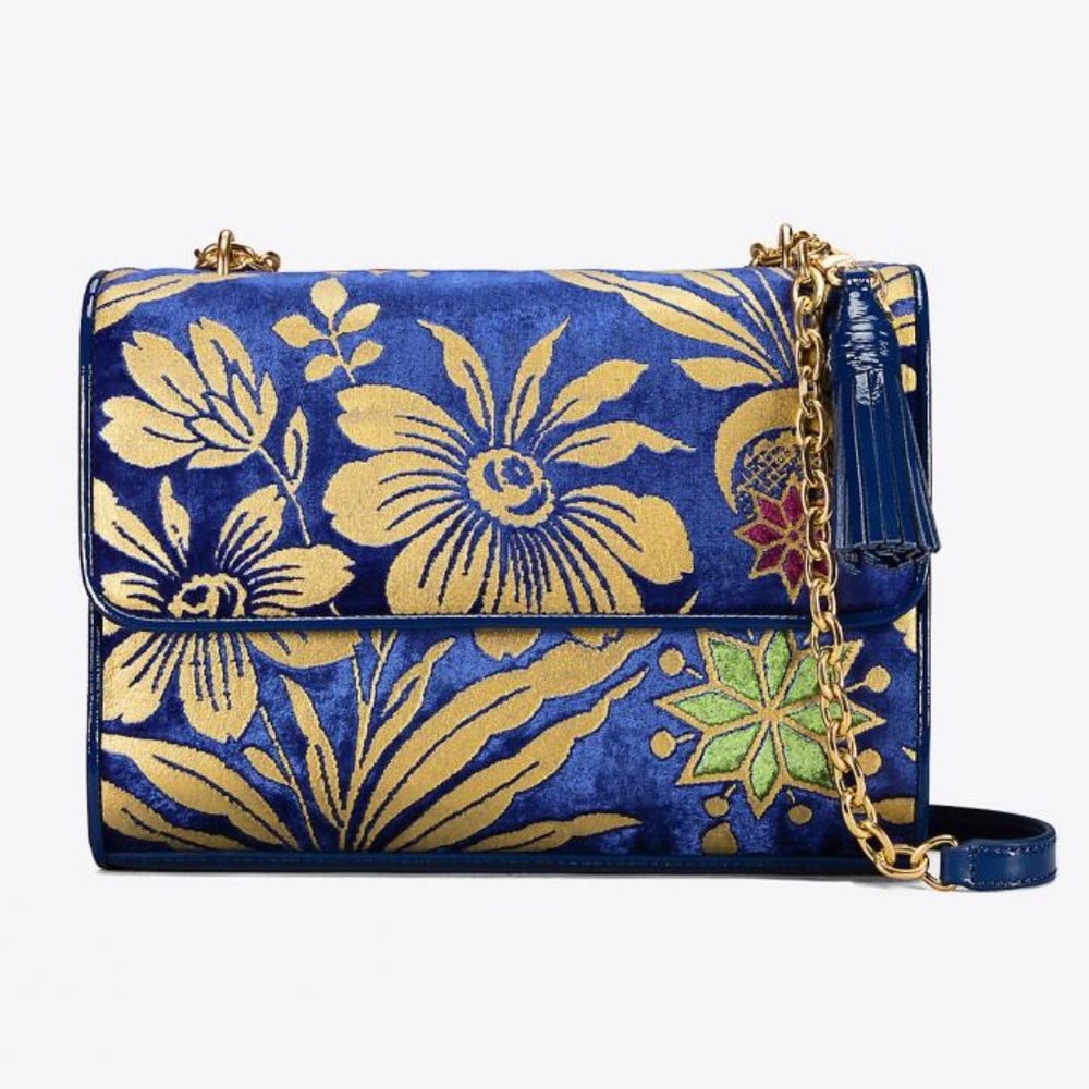 Tory Burch Fleming Cosmic Floral Convertible Bag